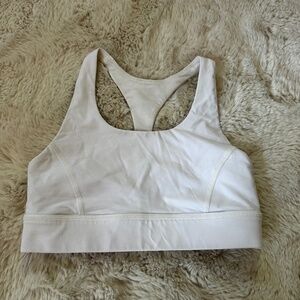 White Lululemon Sports Bra